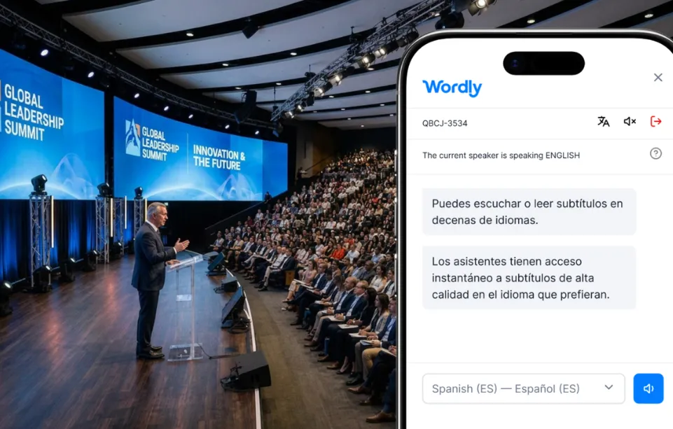 AI翻译需求激增,Wordly三年增长668%:活动语言无障碍成新常态
